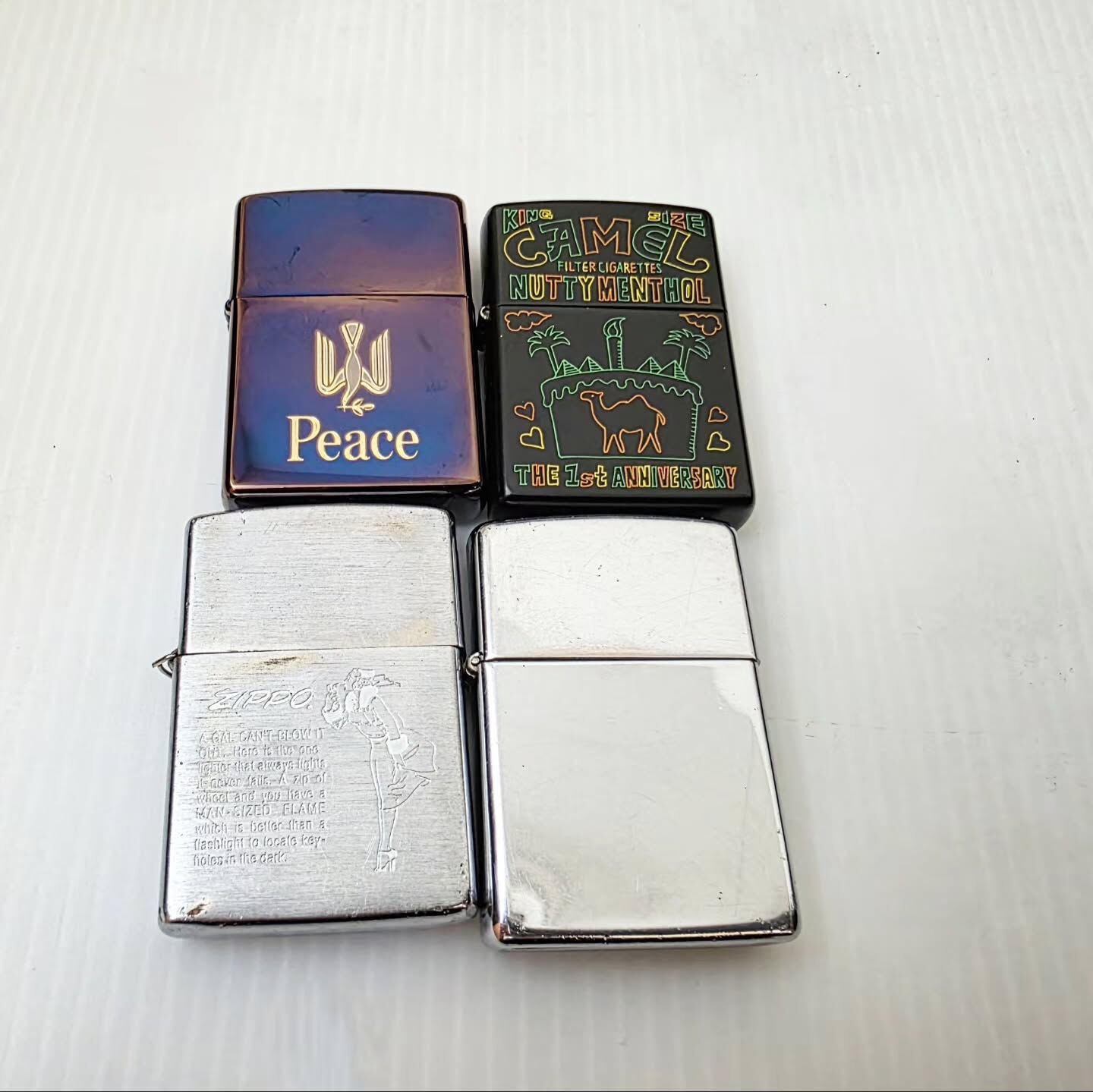 Zippoライターのお買取り実績をご紹介いたします