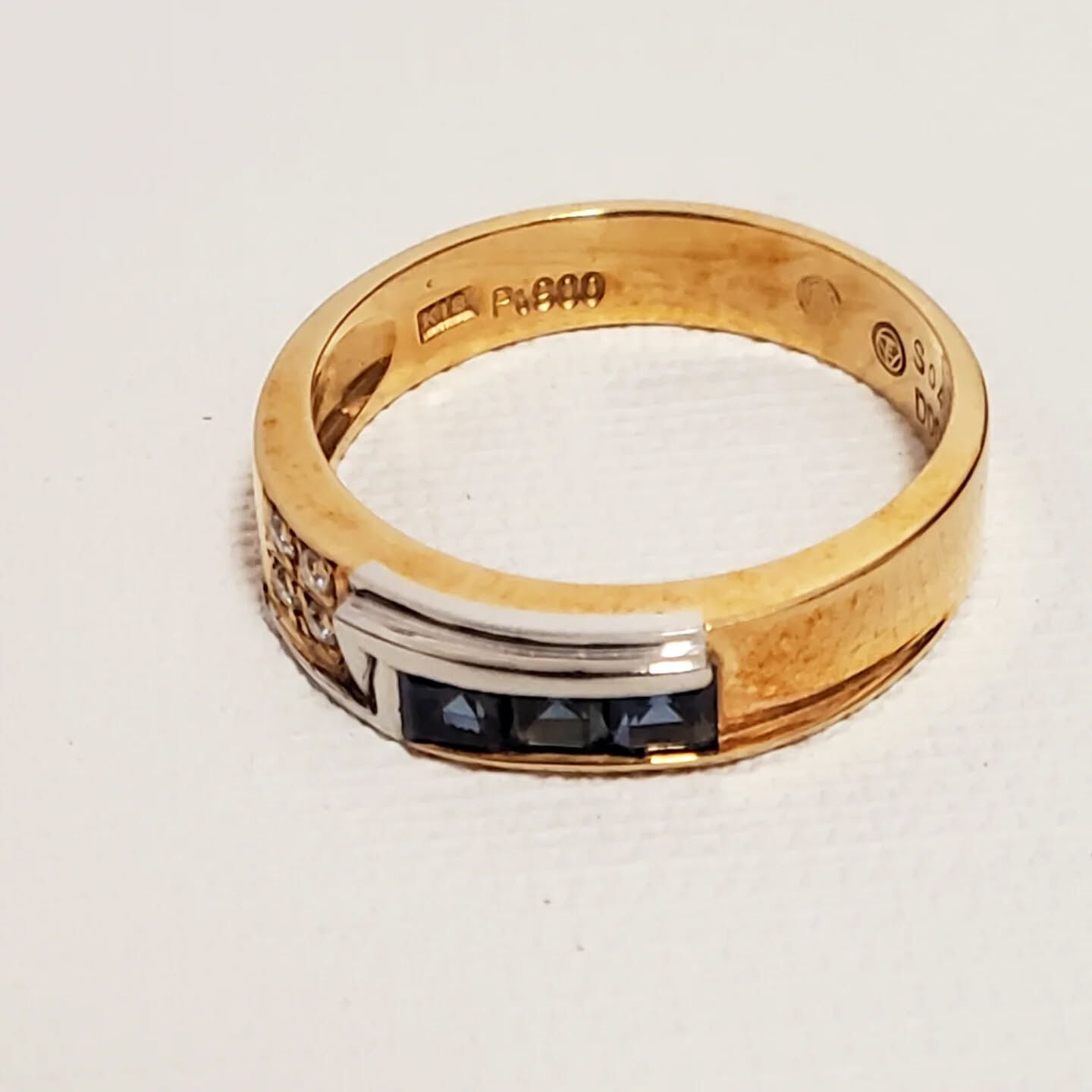 Pt900/K18MDリングのお買取実績についてご紹介いたし